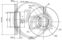 ���� ��������� �������� DF4187S (332x30) 5 ��� JUST Drive JBD0006 JBD0006 ����