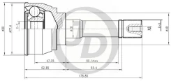 ���� ������� SU011 JUST Drive JCT0040 JCT0040 ����