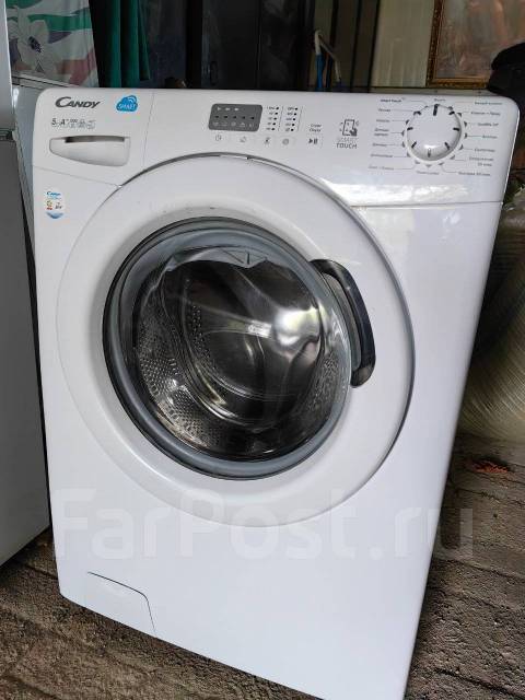 Стиральная машина, Candy smart, 5,0 кг, б/у, в наличии. Цена: 3 000₽ во ...