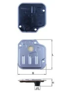 ������� ����������� �������������� Mahle HX244 HX244 ����