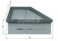 ������ ��������� Mahle LX3477 LX3477 ����