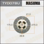���� ��������� Toyota 1HZ 13B HZJ7#/81/105 BJ7# Masuma TYD078U TYD078U ����