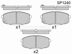 ������� ��������� HI-Q/Sangsin Brake SP1240, �������� SP1240 ����