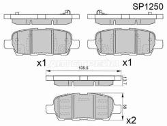 ������� ��������� HI-Q/Sangsin Brake SP1250, ������ SP1250 ����