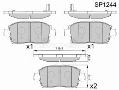   () Toyota Allion (T240) 01-07 / Corolla (E120) 00-07 / Corolla Fielder (E12 HI-Q/Sangsin Brake SP1244,  SP1244 