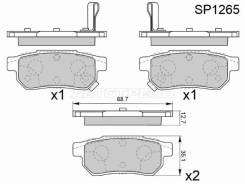   () Honda Civic 95-00 / Civic Ferio 95-00 / Fit 01-20 HI-Q/Sangsin Brake SP1265,  SP1265 