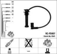 ������� �������������� RCFD807 NGK-NTK 8541 8541 ����