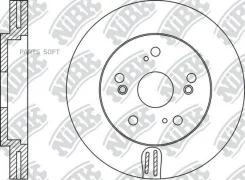 ���� ��������� Honda Accord 2.4 08- �������� D320�� RN1406 NIBK RN1406 RN1406 ����