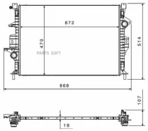 �������� ��������� (Al) Volvo V40 2.0D 12- 58499 NRF 58499 58499 ����