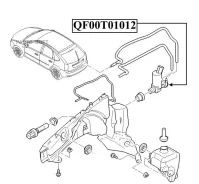 �������� ��������������� Ford Focus II CB 04/07-12/09 Mondeo III/IV 00/10-15/01 Quattro Freni QF00N00117 QF00N00117 ����