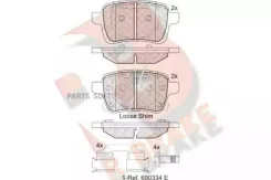 �������� ��������� ������� R Brake R Brake RB2170203 RB2170203 ����