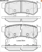�������� ��������� ������� R Brake R Brake RB2058203 RB2058203 ����