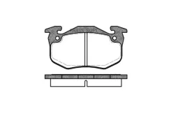������� �������� �. Renault Twingo 1.2 93-98 144 80 FO528281=155 080B-SX=FDB881=223924 Remsa 014480 014480 ����