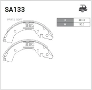 ������� ��������� ����������, ������ - �������� 4�� (���� �� ��������) Sangsin Brake SA133 SA133 ����