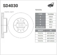 ���� ���������, �������� Sangsin Brake SD4030 SD4030 ����
