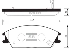 ������� ��������� ��������, �������� Sangsin Brake SP1047 SP1047 ����