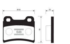 ������� ��������� ��������, ������ Sangsin Brake SP1064 SP1064 ����