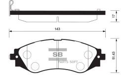 ������� ��������� ��������, �������� Sangsin Brake SP1102 SP1102 ����
