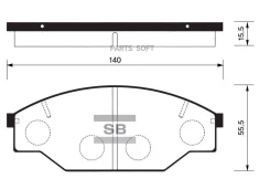 ������� ��������� ��������, �������� Sangsin Brake SP1121 SP1121 ����