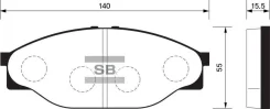������� ��������� ��������, �������� Sangsin Brake SP1139 SP1139 ����