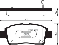 ������� ��������� ��������, �������� Sangsin Brake SP1230 SP1230 ����