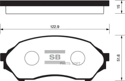 ������� ��������� ��������, �������� Sangsin Brake SP1227 SP1227 ����