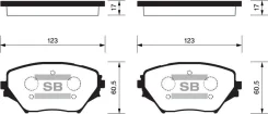 ������� ��������� ��������, �������� Sangsin Brake SP1233 SP1233 ����