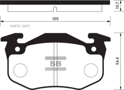 ������� ���������, ������ Sangsin Brake SP1242 SP1242 ����