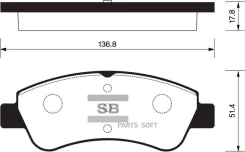 ������� ��������� ��������, �������� Sangsin Brake SP1241 SP1241 ����