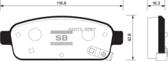 ������� ��������� ��������, ������ Sangsin Brake SP1363 SP1363 ����