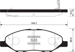 ������� ��������� ��������, �������� Sangsin Brake SP1383 SP1383 ����