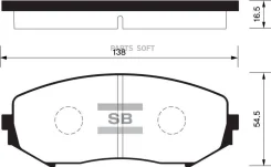������� ��������� ��������, �������� Sangsin Brake SP1416 SP1416 ����