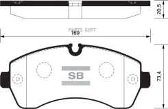 ������� ��������� ��������, �������� Sangsin Brake SP1425 SP1425 ����