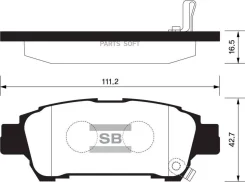 ������� ��������� ��������, ������ Sangsin Brake SP1423 SP1423 ����