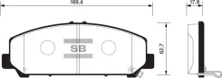 ������� ��������� ��������, �������� Sangsin Brake SP1448 SP1448 ����