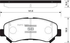 ������� ��������� ��������, �������� Sangsin Brake SP1451 SP1451 ����