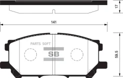 ������� ��������� ��������, �������� Sangsin Brake SP1456 SP1456 ����