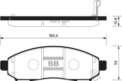 ������� ��������� ��������, �������� Sangsin Brake SP1460 SP1460 ����