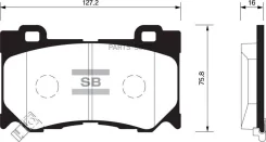 ������� ��������� �������� Infiniti G37 08/M37/M56 11, Nissan 370Z 09-11 SP1471 Sangsin Brake SP1471 SP1471 ����