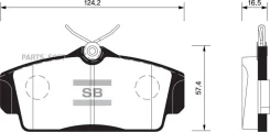 ������� ��������� Nissan Almera 00/Primera 9602 �������� SP1482 Sangsin Brake SP1482 SP1482 ����