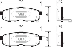 ������� ���������, ������ Sangsin Brake SP1520 SP1520 ����