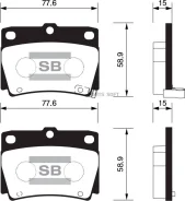 ������� ��������� ��������, �������� Sangsin Brake SP1522 SP1522 ����