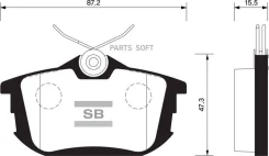 ������� ��������� ��������, ������ Sangsin Brake SP1531 SP1531 ����
