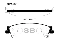 ������� ��������� ��������, ������ Sangsin Brake SP1563 SP1563 ����