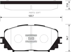 ������� ���������, �������� Sangsin Brake SP1588 SP1588 ����
