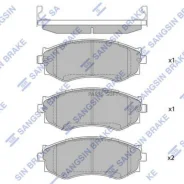������� ��������� ��������, �������� Sangsin Brake SP2034 SP2034 ����