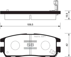 ������� ��������� ��������, ������ Sangsin Brake SP2089 SP2089 ����