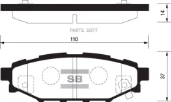 ������� ��������� ��������, ������ Sangsin Brake SP2118 SP2118 ����
