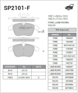 ������� ��������� ��������, �������� Sangsin Brake SP2101F SP2101F ����