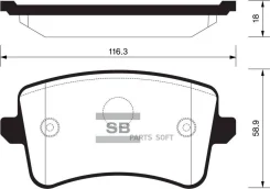 ������� ���������, ������ Sangsin Brake SP2146 SP2146 ����